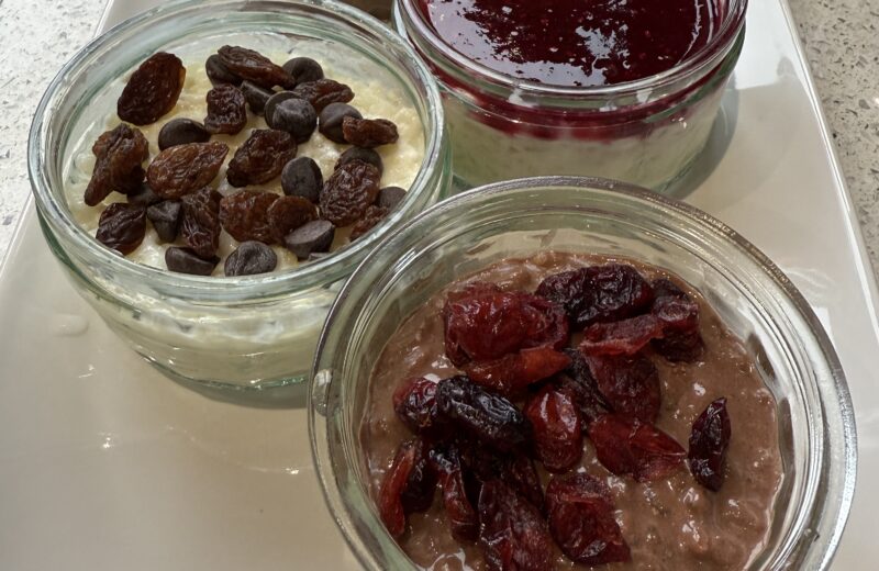 Rice Pudding Pots